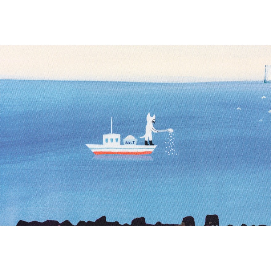 【預購】HOBO日 五年手帳專用書衣 A5大本 久保田寛子 大海在黎明時的夢 5年手帳書皮-細節圖10