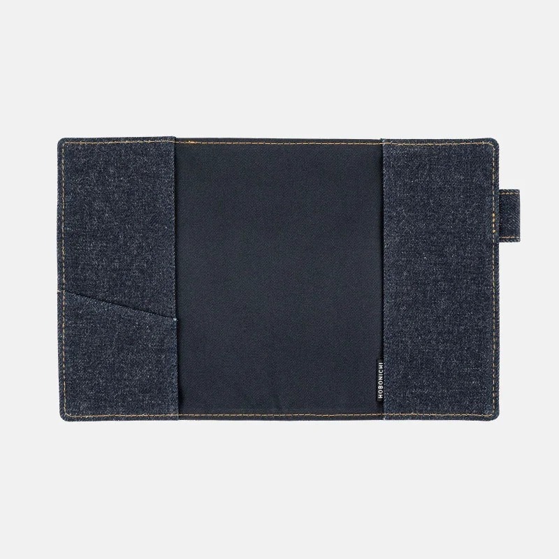 【預購】HOBO 五年手帳專用書衣 A6文庫本 INDIGO JEANS POCKET 牛仔褲 HOBO手帳-細節圖8