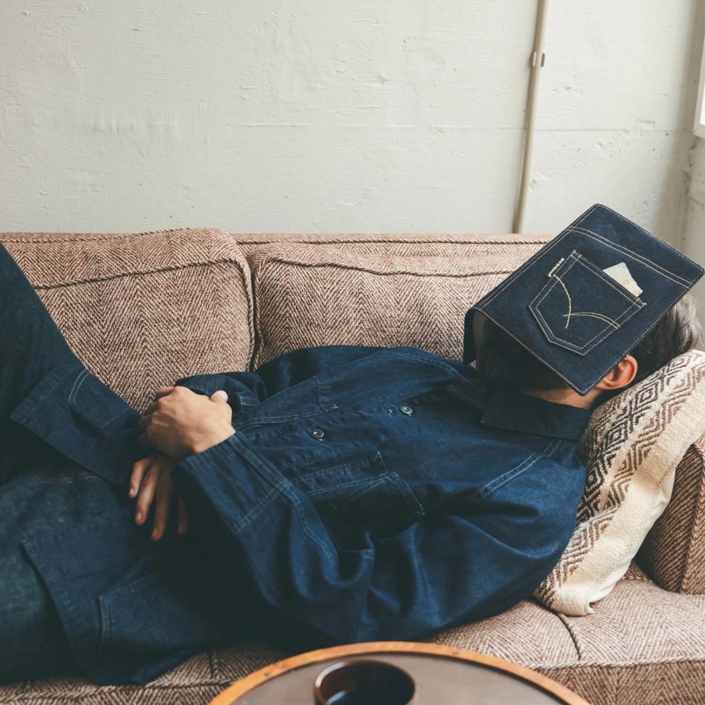 【預購】HOBO 五年手帳專用書衣 A5大本 INDIGO JEANS POCKET 牛仔褲 HOBO手帳-細節圖3