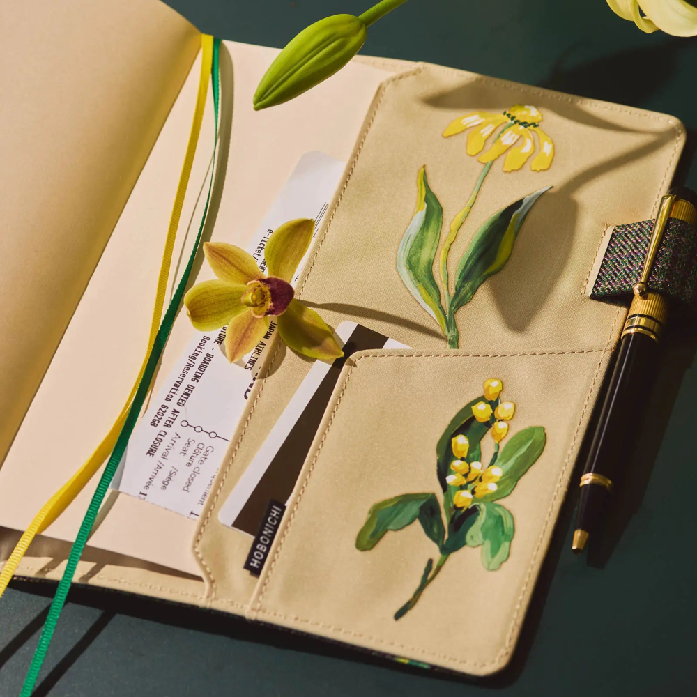 【預購】HOBO日手帳外皮 A5大本 TOLIGHT Botanical Garden 書皮書衣 HOBO手帳-細節圖5