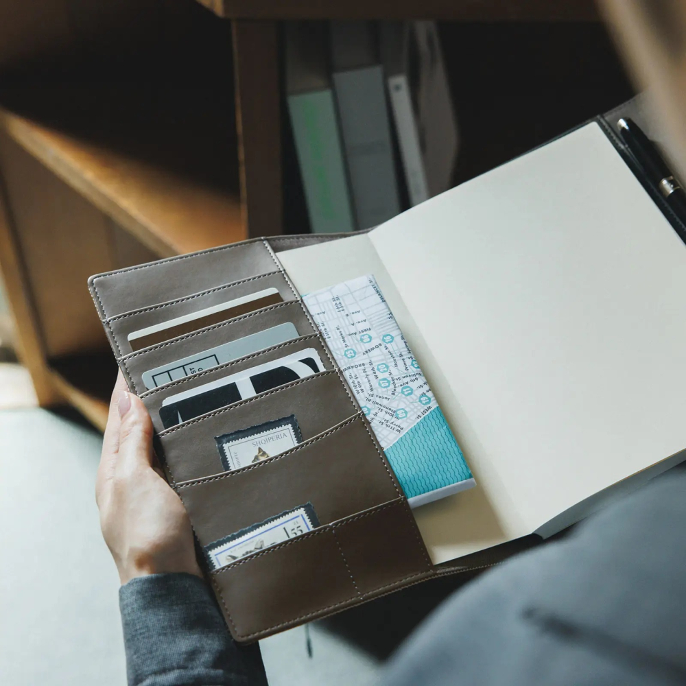 【預購】HOBO日手帳外皮 A5大本 LETTER 信封繩扣式書衣 HOBO手帳書皮 Hobonichi-細節圖4