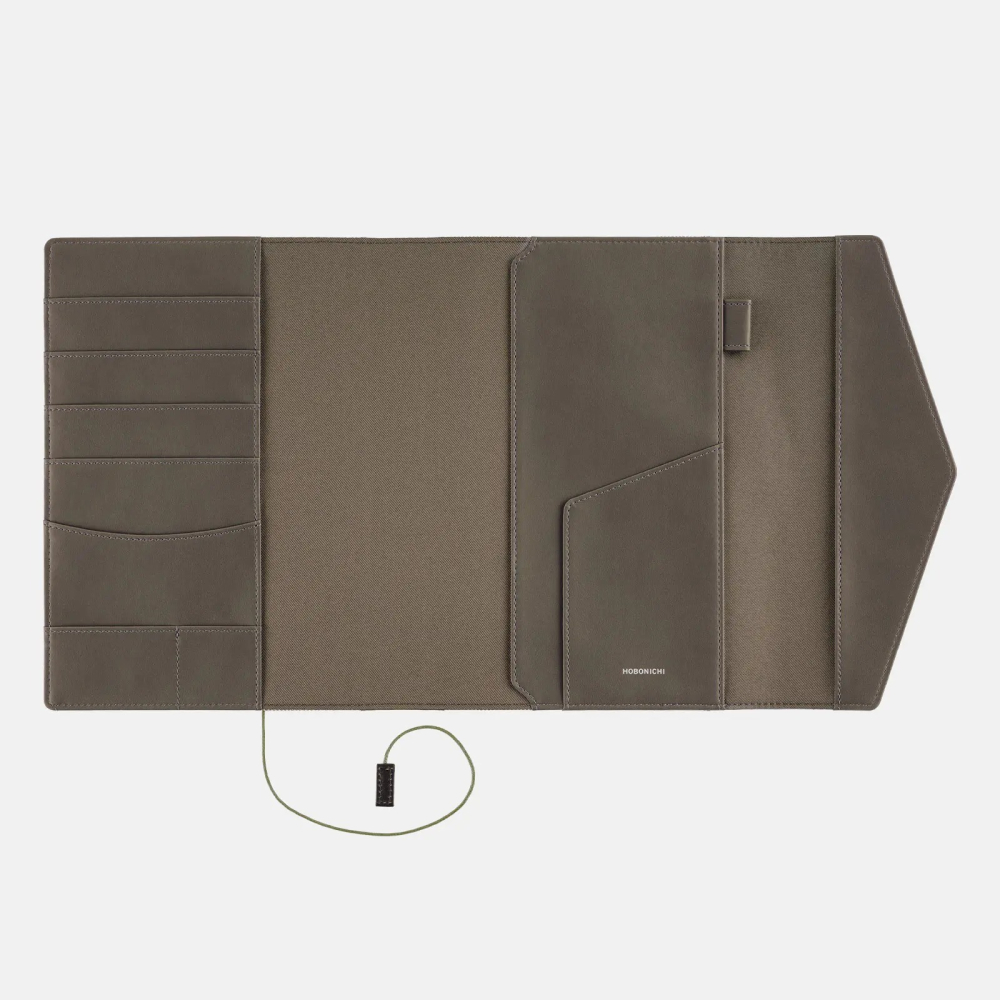 【預購】HOBO日手帳外皮 A5大本 LETTER 信封繩扣式書衣 HOBO手帳書皮 Hobonichi-細節圖7