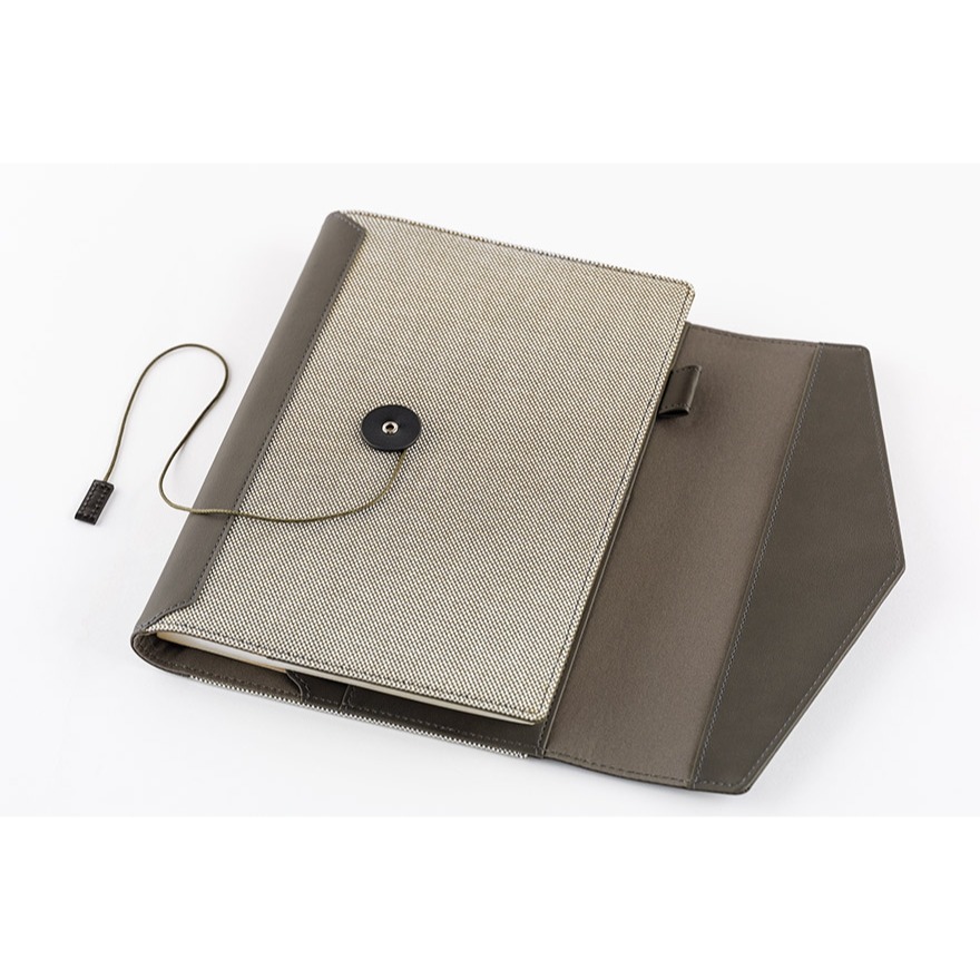 【預購】HOBO日手帳外皮 A5大本 LETTER 信封繩扣式書衣 HOBO手帳書皮 Hobonichi-細節圖10