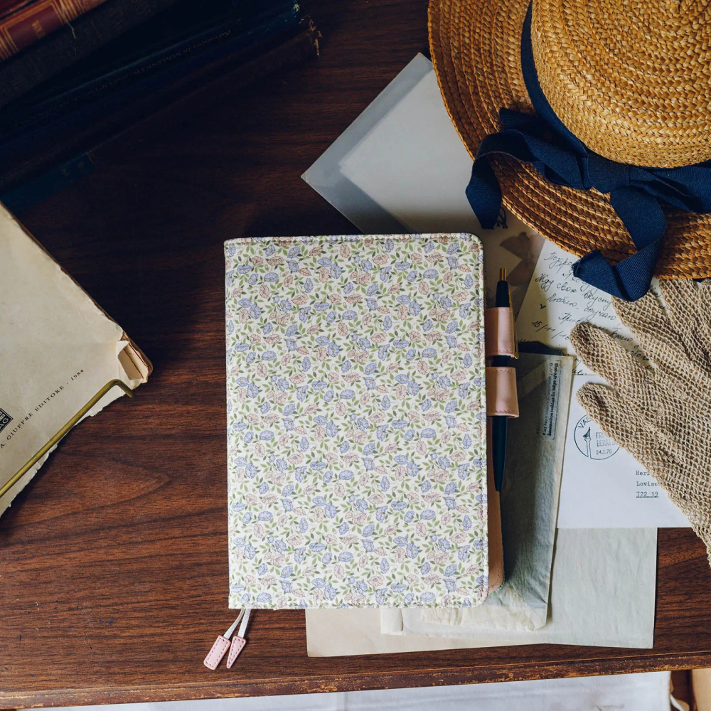 【預購】HOBO日手帳外皮 A5大本 Sasha Kiora 英國 Liberty Fabrics HOBO手帳書皮書衣-細節圖2