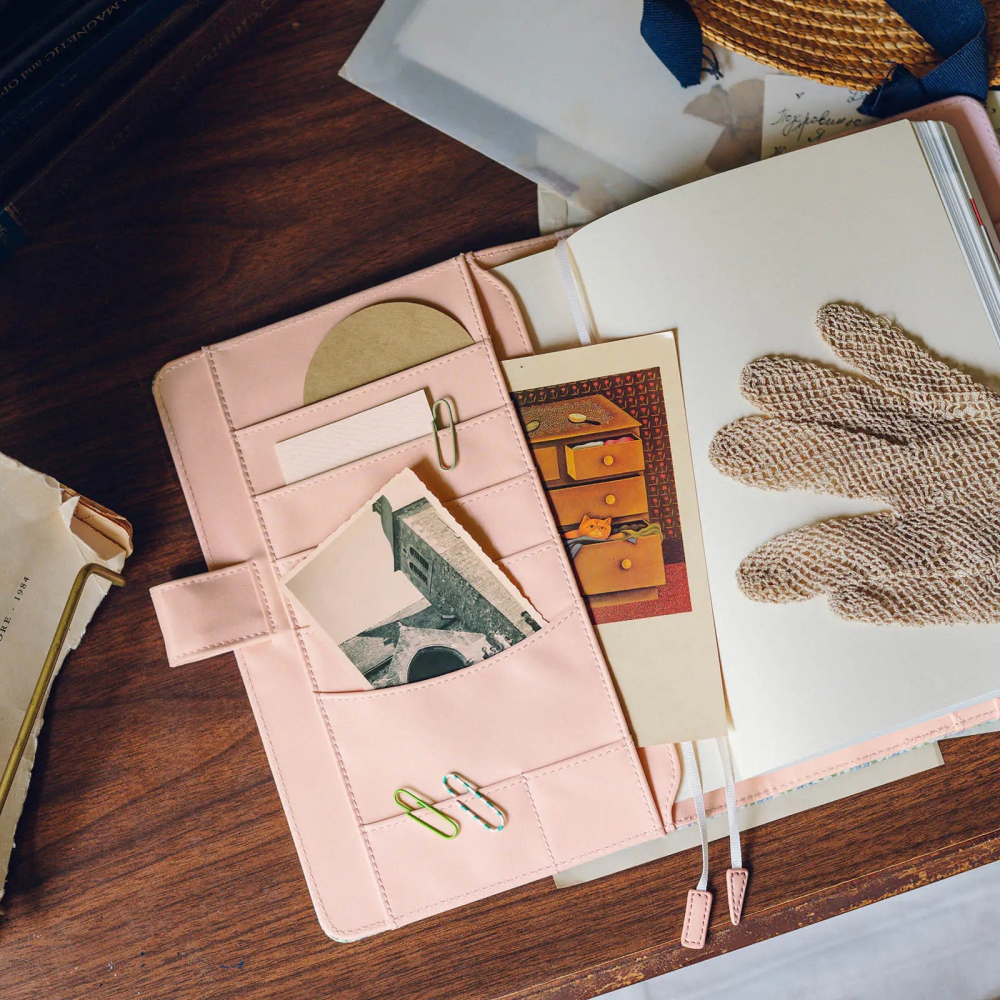 【預購】HOBO日手帳外皮 A5大本 Sasha Kiora 英國 Liberty Fabrics HOBO手帳書皮書衣-細節圖3