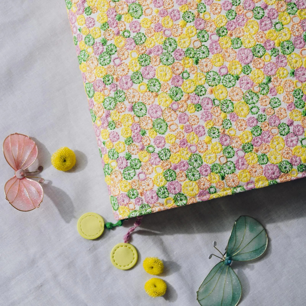 【預購】HOBO日手帳外皮 A5大本 skyful (yellow)皆川明 minä perhonen HOBO書衣-細節圖5