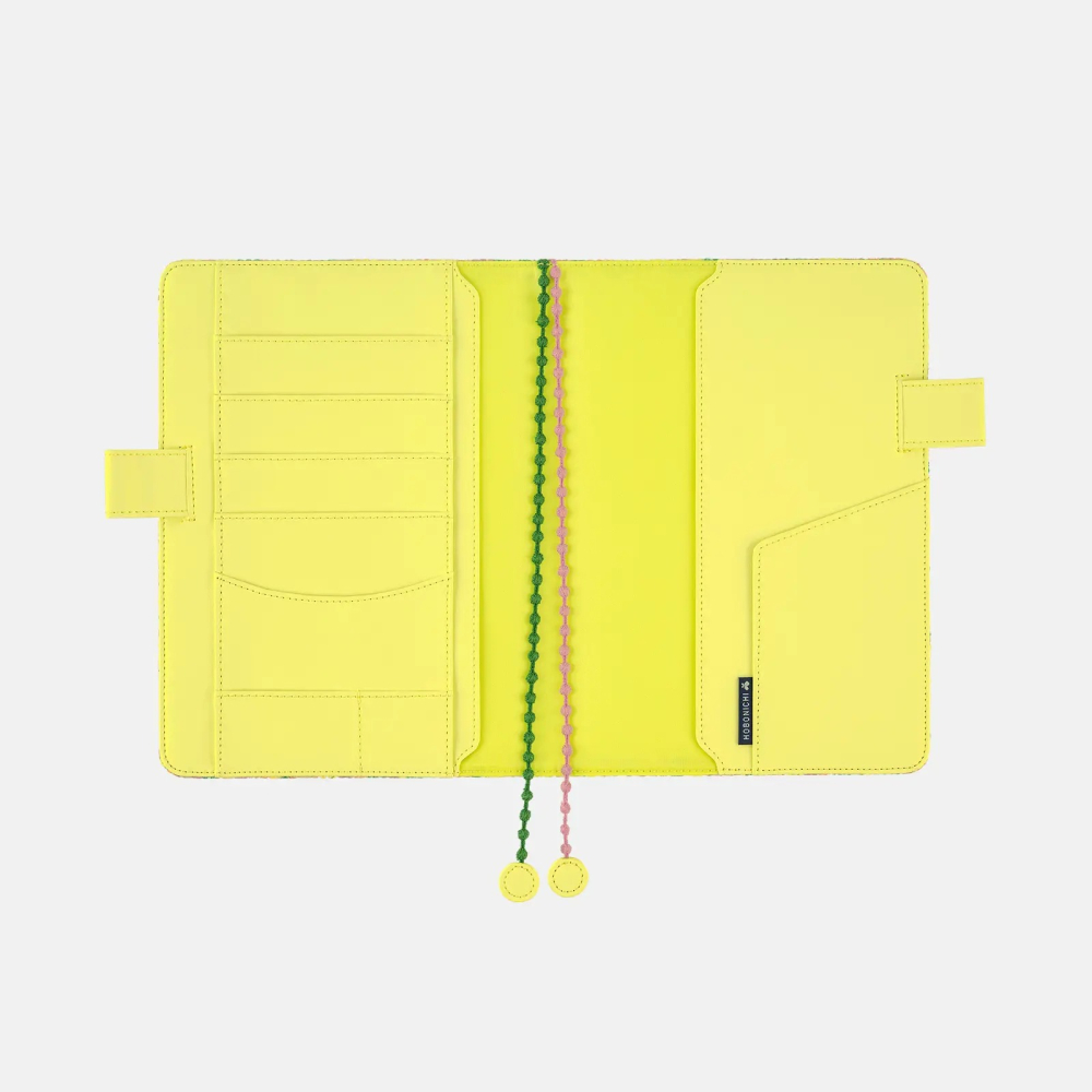 【預購】HOBO日手帳外皮 A5大本 skyful (yellow)皆川明 minä perhonen HOBO書衣-細節圖8