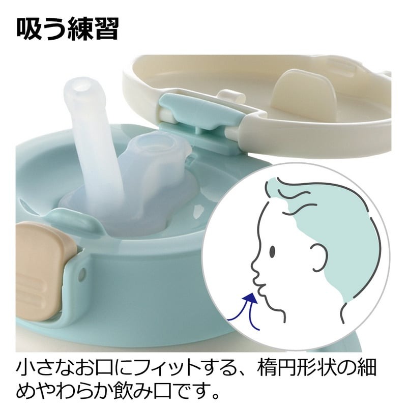 【現貨】日本三麗鷗 Richell 吸管學習杯 水果款 (Sanrio Baby)-細節圖7