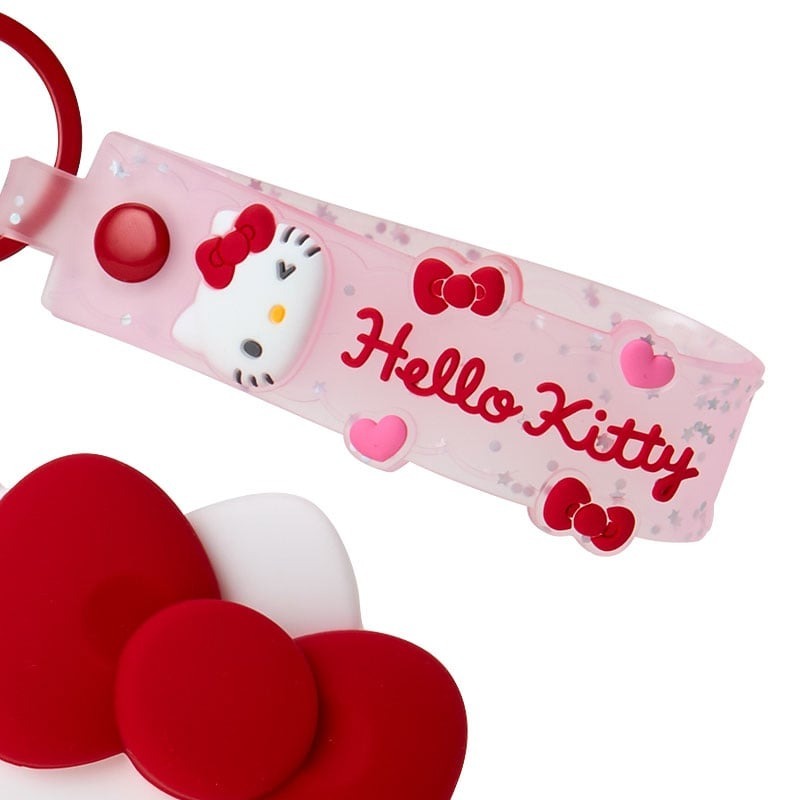 【現貨】日本三麗鷗 HELLO KITTY 矽膠 收納包 零錢包 8/21新款 （わたしのデコバッグ）-細節圖4