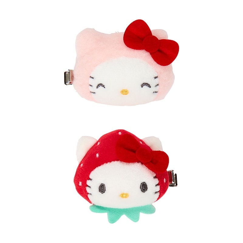 【現貨】日本三麗鷗 HELLO KITTY 2入髮夾組 8/21新款 My Deco Bag 系列（わたしのデコバッグ）-細節圖2
