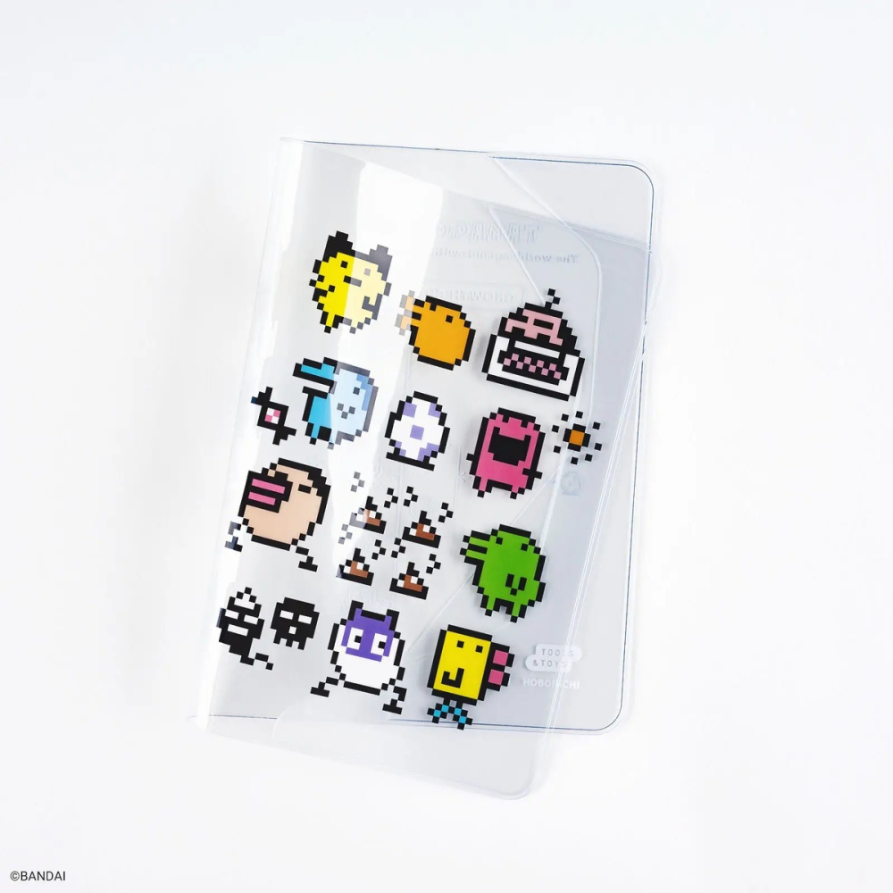 【預購】HOBO日手帳週邊 A6 Cover on Cover 塔麻可吉 tamagotchi 電子雞寵物蛋 印花書套-細節圖3