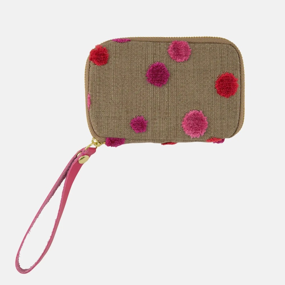 【預購】HOBO日收納包 (口袋版) 高野口パイル Pink Sparkle 零錢包鑰匙包 Koyaguchi Pile-細節圖5