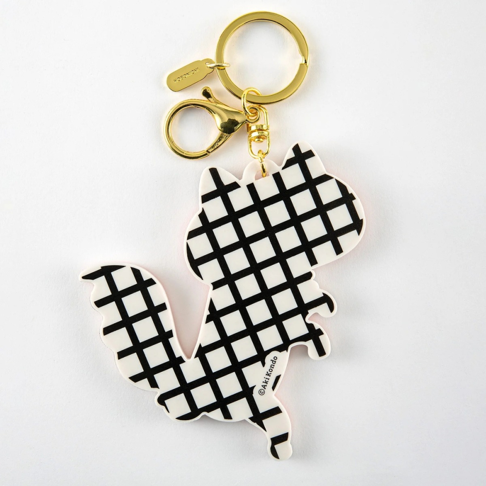 【現貨】HOBO日手帳週邊 跳舞的狐狸 鑰匙圈 包包掛飾 Dancing Kitsune 近藤亞希-細節圖6