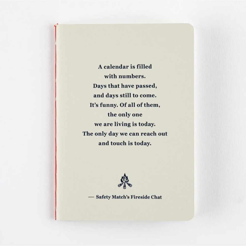 HOBO日手帳週邊 Fireside Chat Note B7筆記本 (空白/方格/點點/橫線) 爐邊談話-細節圖4