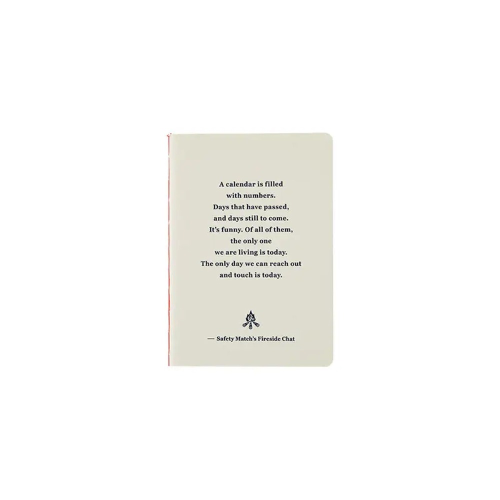 HOBO日手帳週邊 Fireside Chat Note B7筆記本 (空白/方格/點點/橫線) 爐邊談話-規格圖11