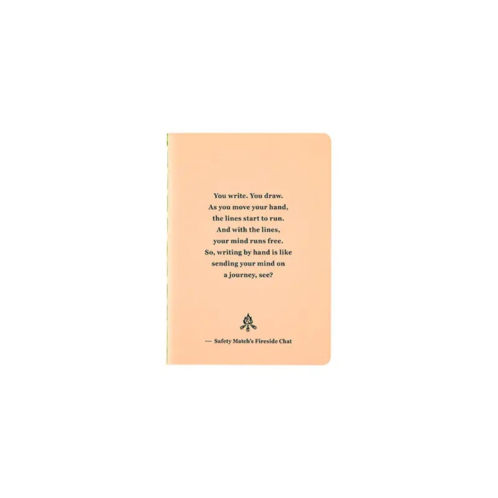 HOBO日手帳週邊 Fireside Chat Note B7筆記本 (空白/方格/點點/橫線) 爐邊談話-規格圖11