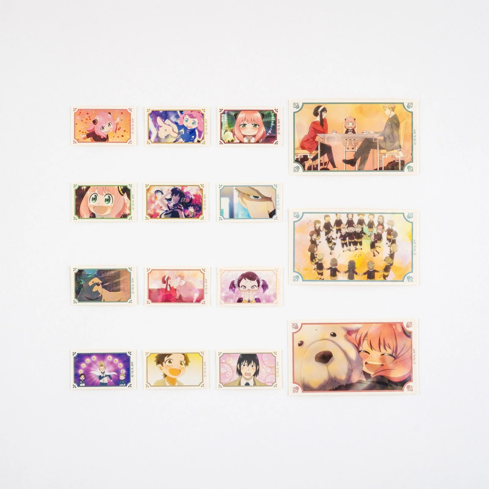 【現貨】HOBO日手帳 貼紙組 SPY✕FAMILY 間諜家家酒 貼紙包 15枚入 HOBO手帳週邊♟HOBONICHI-細節圖4