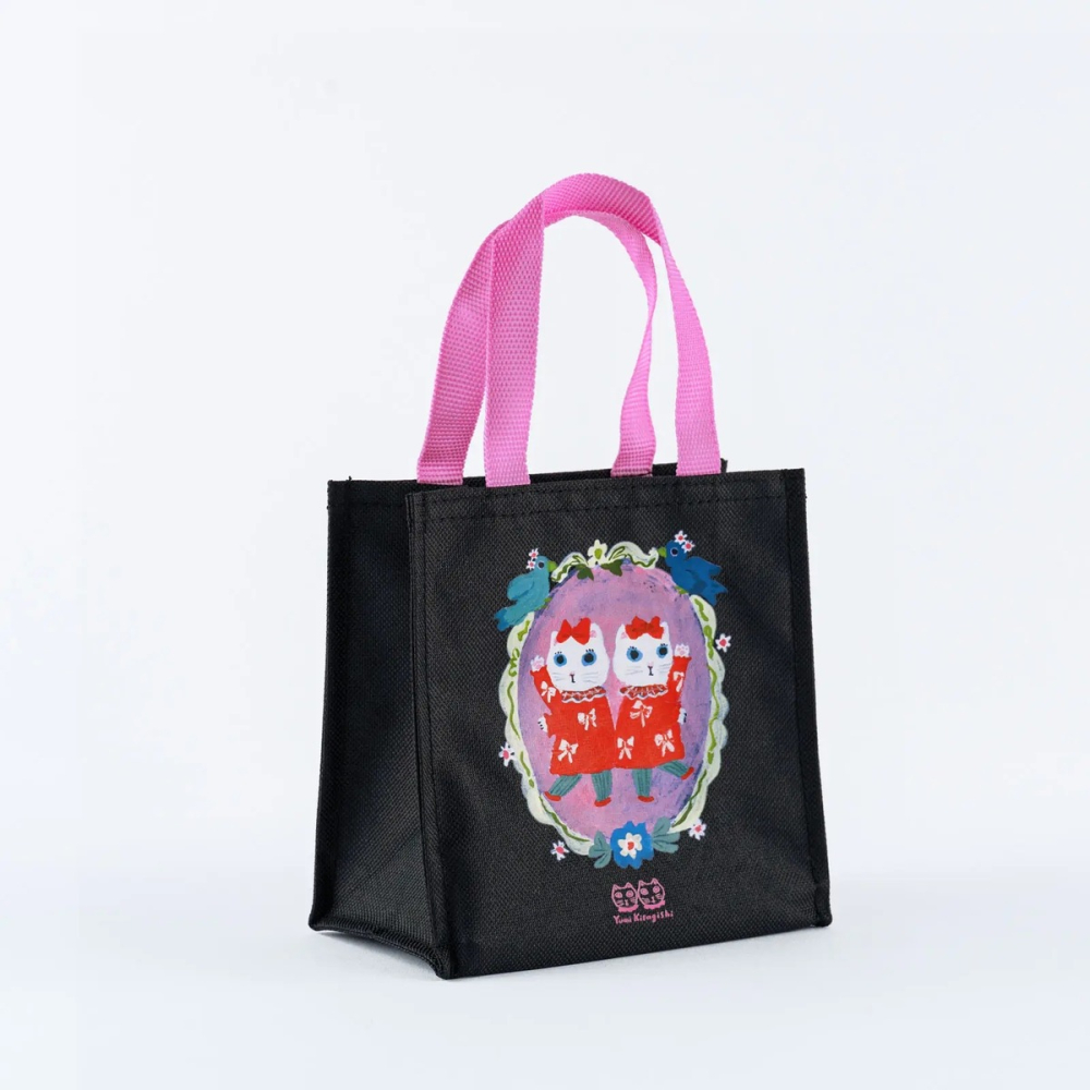 【現貨】HOBO日手帳週邊 永久紙袋 北岸由美 白貓／100％ORANGE 橡實／塔麻可吉 電子雞 HOBONICHI-細節圖2