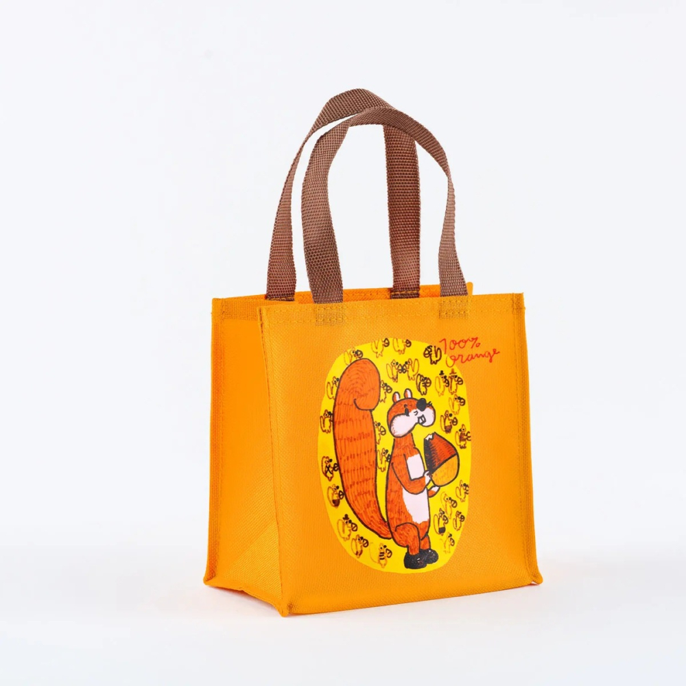 【現貨】HOBO日手帳週邊 永久紙袋 北岸由美 白貓／100％ORANGE 橡實／塔麻可吉 電子雞 HOBONICHI-細節圖4