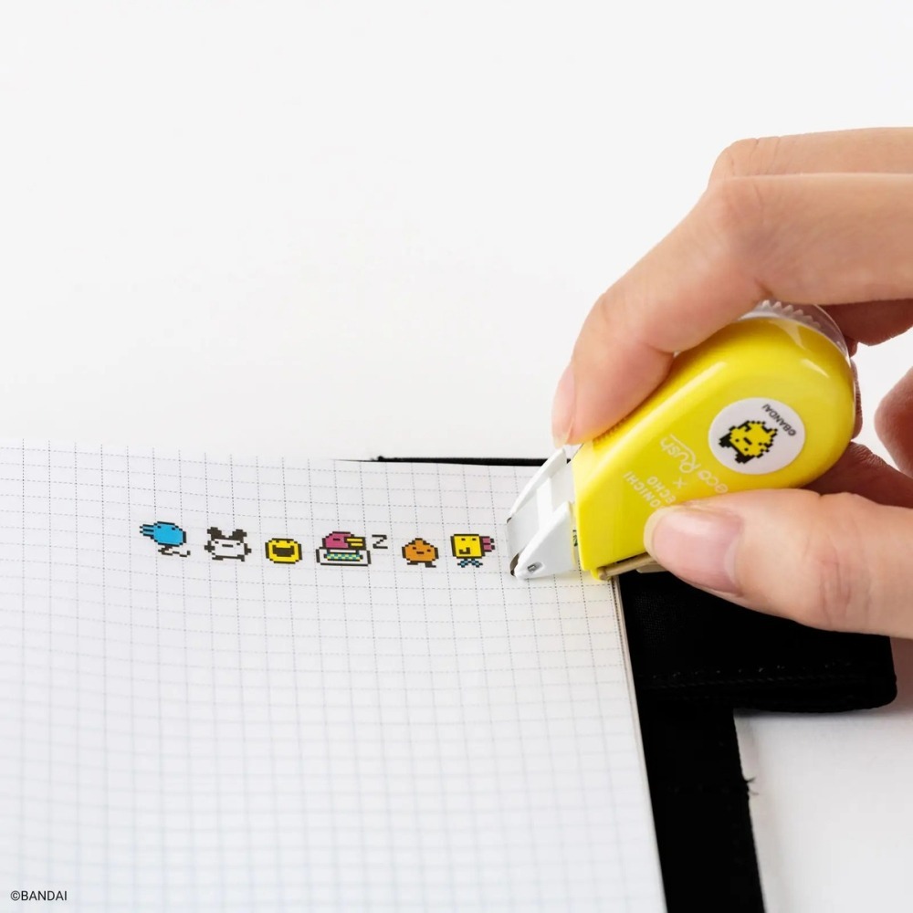 【現貨】HOBO日 x PLUS Deco Rush 可擦拭花邊帶 塔麻可吉 / 100％ORANGE / 快樂冰淇淋-細節圖4