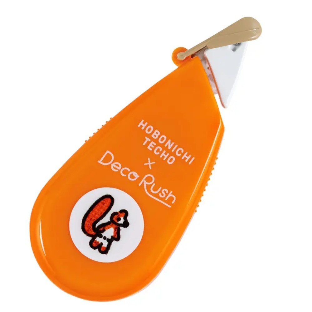 【現貨】HOBO日 x PLUS Deco Rush 可擦拭花邊帶 塔麻可吉 / 100％ORANGE / 快樂冰淇淋-規格圖11