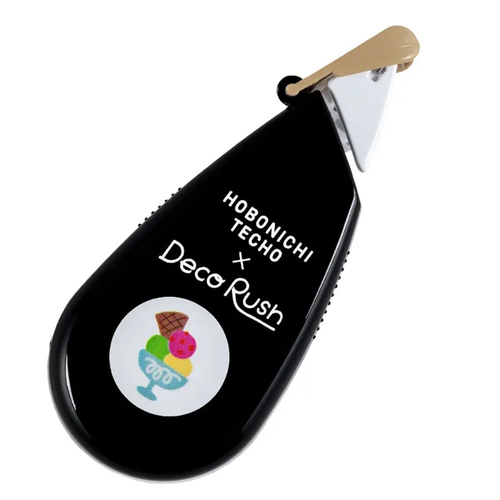 【現貨】HOBO日 x PLUS Deco Rush 可擦拭花邊帶 塔麻可吉 / 100％ORANGE / 快樂冰淇淋-規格圖11