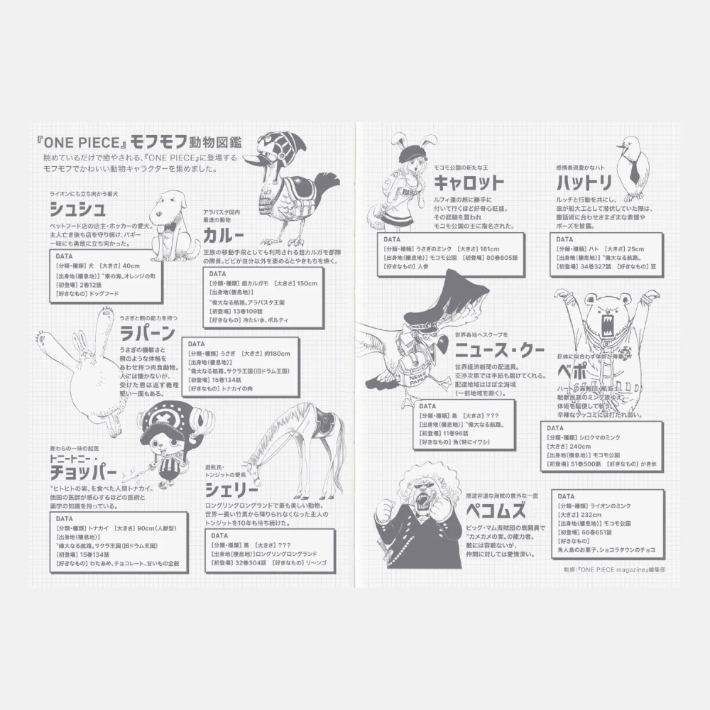 【預購】ONE PIECE 海賊王 航海王 HOBO日手帳 2026年本體(內頁) A6文庫本 Original-細節圖11