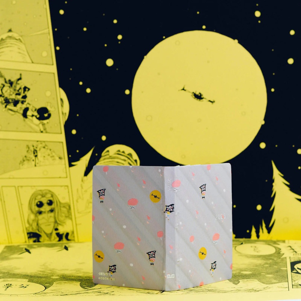 【預購】HOBO日2026年HON手帳書 A6文庫本 西爾爾克的櫻花 海賊王航海王 日文版-細節圖5