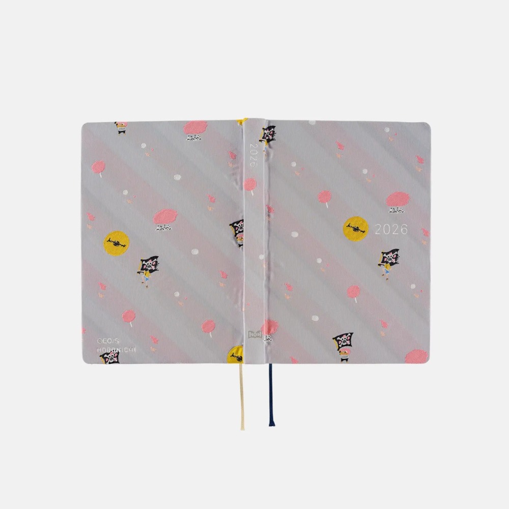 【預購】HOBO日2026年HON手帳書 A6文庫本 西爾爾克的櫻花 海賊王航海王 日文版-細節圖7