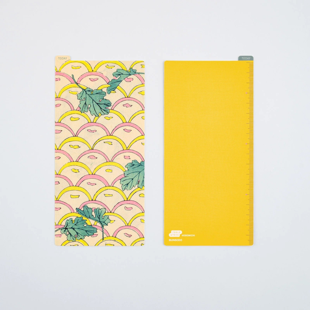 【現貨】HOBO日 墊板尺 芸艸堂 UNSODO (A6/weeks/A5 三種尺寸) 手帳週邊 HOBO手帳-細節圖5