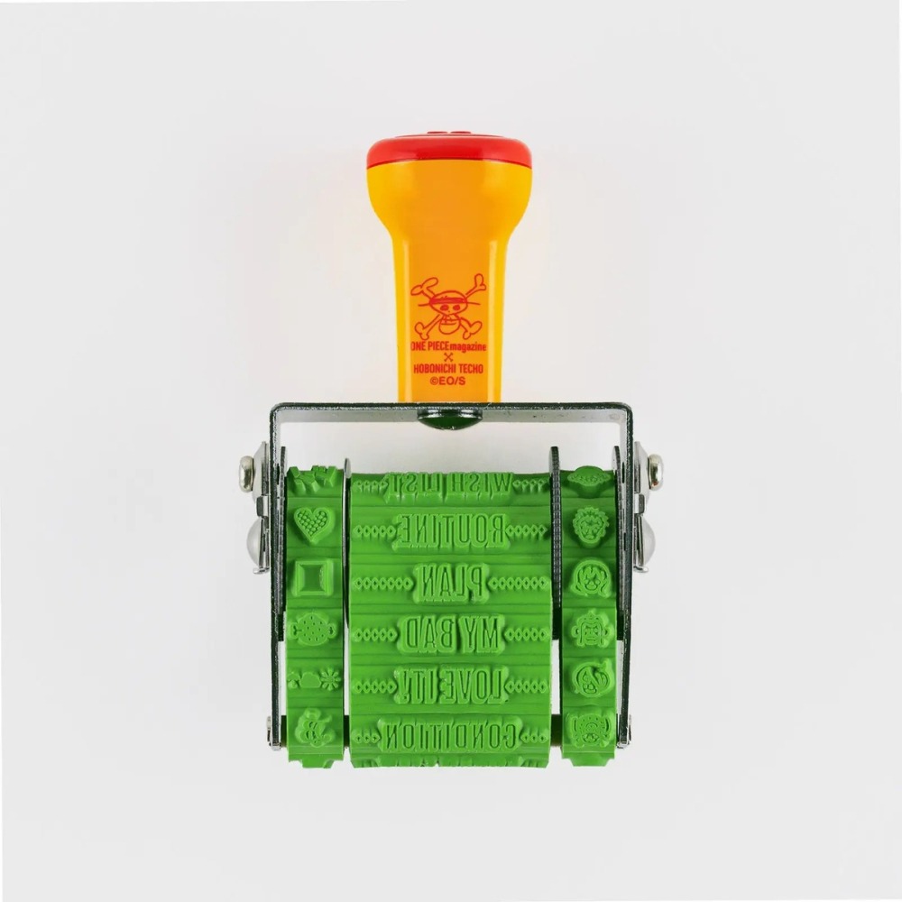 【預購】HOBO日手帳週邊 ONE PIECE 手帳用旋轉印章 海賊王航海王 HOBONICHI-細節圖3