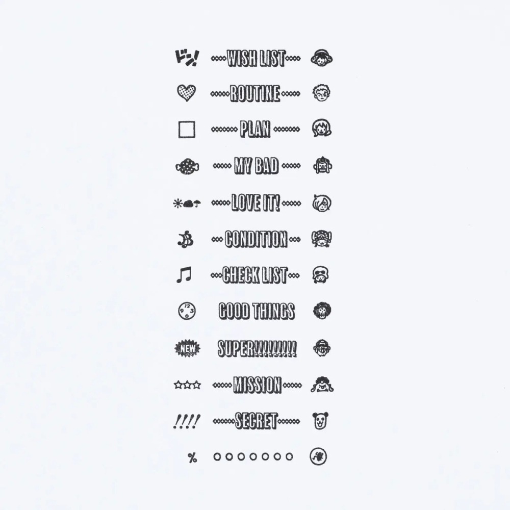 【預購】HOBO日手帳週邊 ONE PIECE 手帳用旋轉印章 海賊王航海王 HOBONICHI-細節圖4