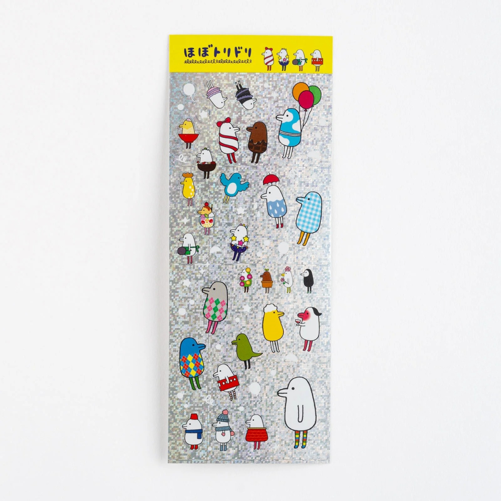 HOBO日手帳週邊 HOBOTORIDORI貼紙  HOBO小鳥貼紙 (三款可選)-細節圖7