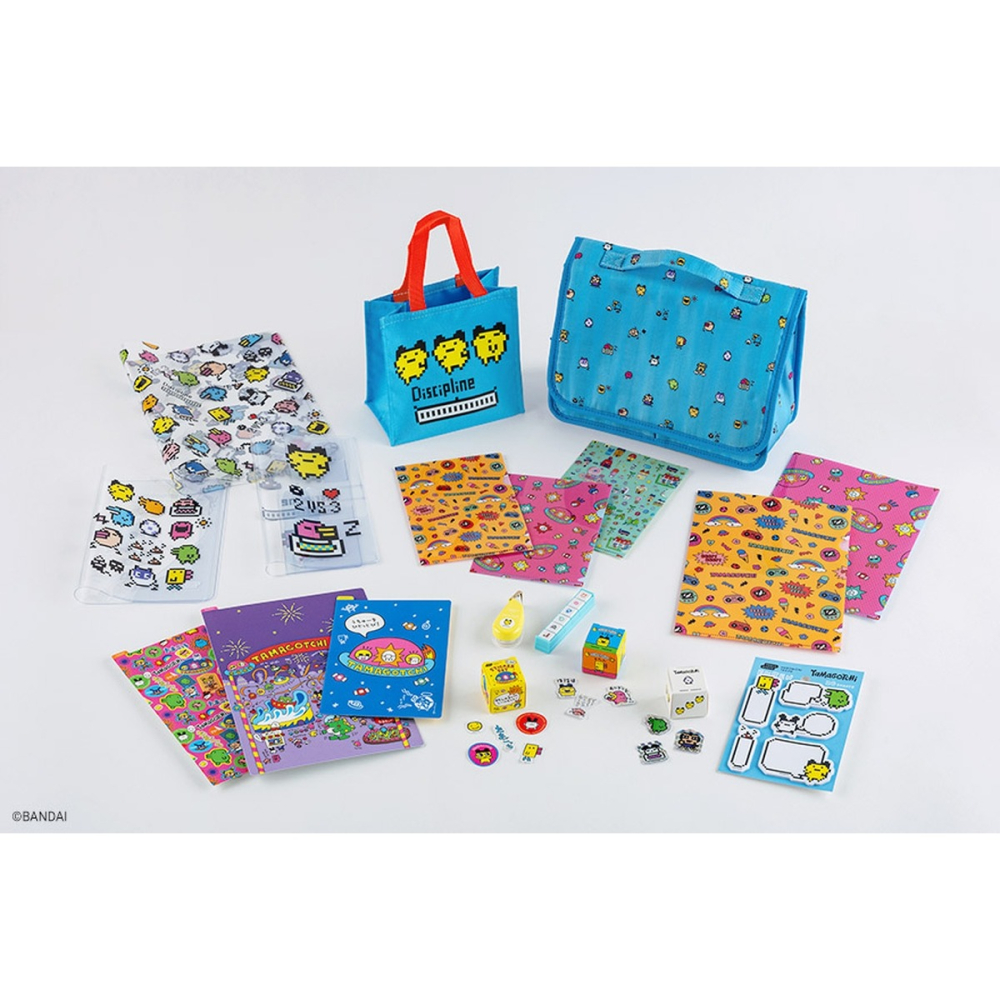 【預購】HOBO日手帳貼紙 tamagotchi 塔麻可吉 電子雞 寵物蛋 15張貼紙 x 3盒-細節圖8