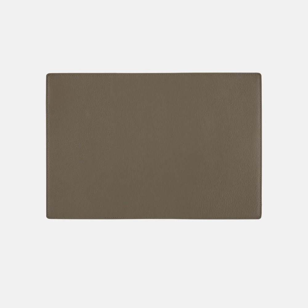 【預購】HOBO日手帳外皮 A5大本 Taut 暖灰x淺藍 牛皮書衣 瘦身版 牛革書皮 Gray Light Blue-細節圖7