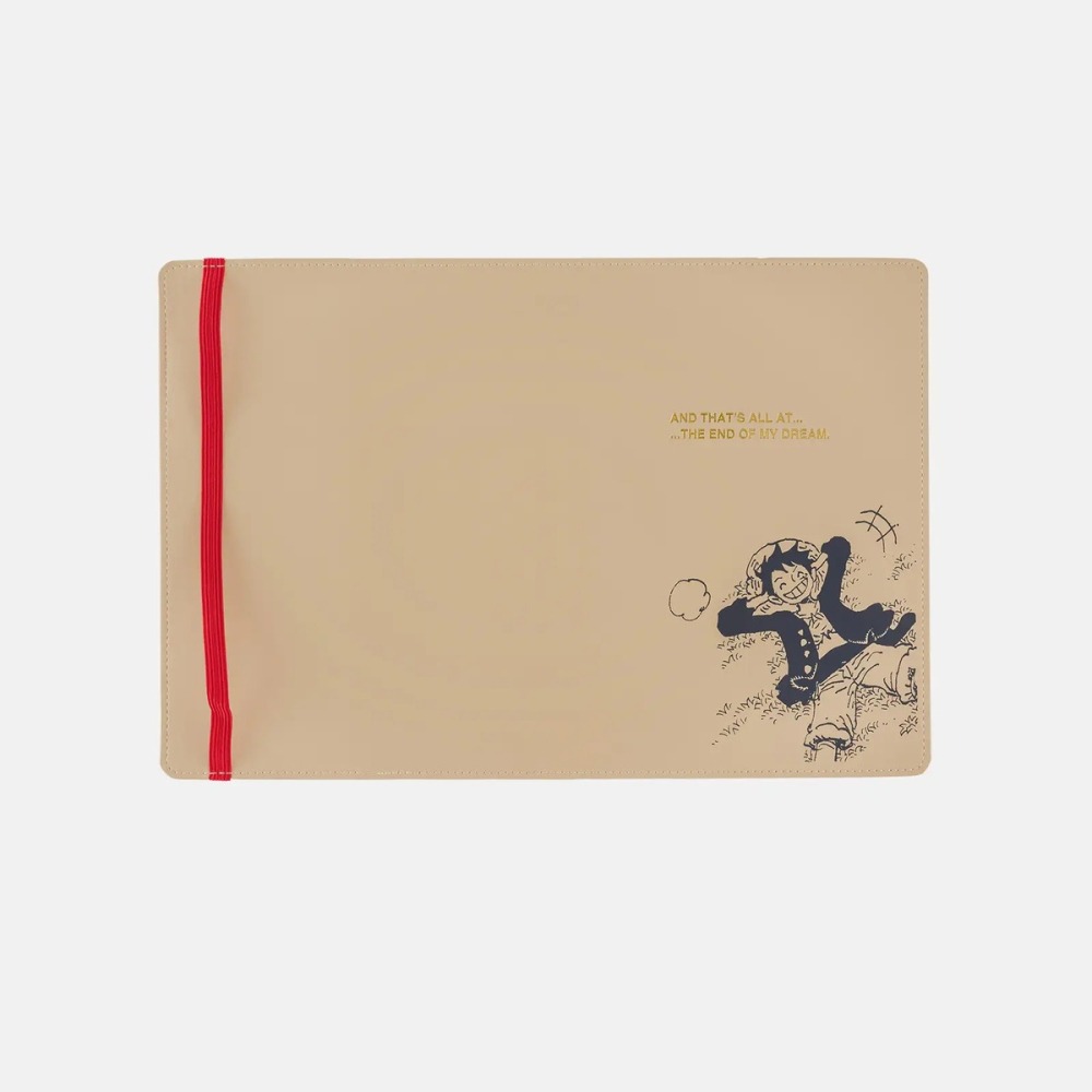 【預購】HOBO日手帳外皮 A5大本 ONE PIECE 魯夫夢想的終點 Sand Beige 海賊王 航海王-細節圖7