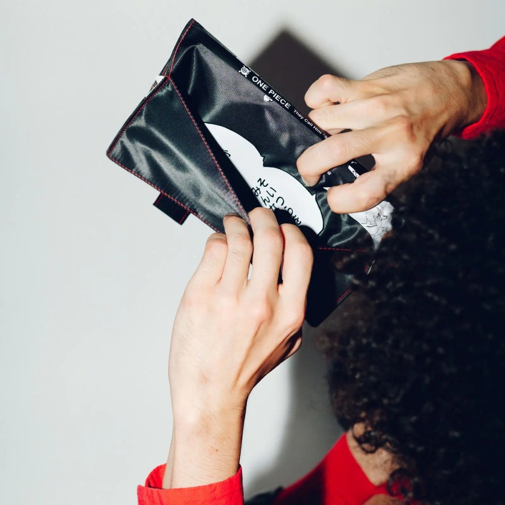 【預購】HOBO日手帳外皮 A5大本 ONE PIECE 草帽魯夫 BLACK 海賊王 航海王 黑色-細節圖5