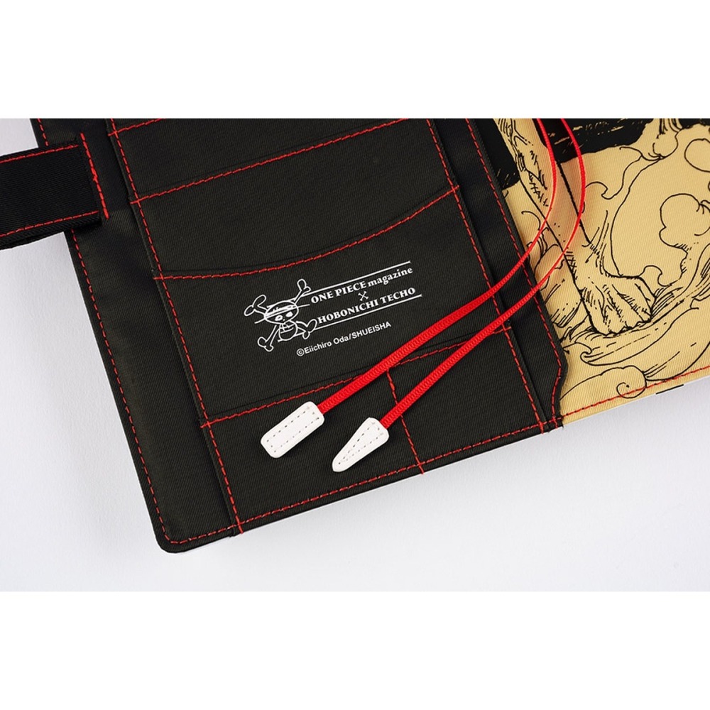 【預購】HOBO日手帳外皮 A5大本 ONE PIECE 草帽魯夫 BLACK 海賊王 航海王 黑色-細節圖10