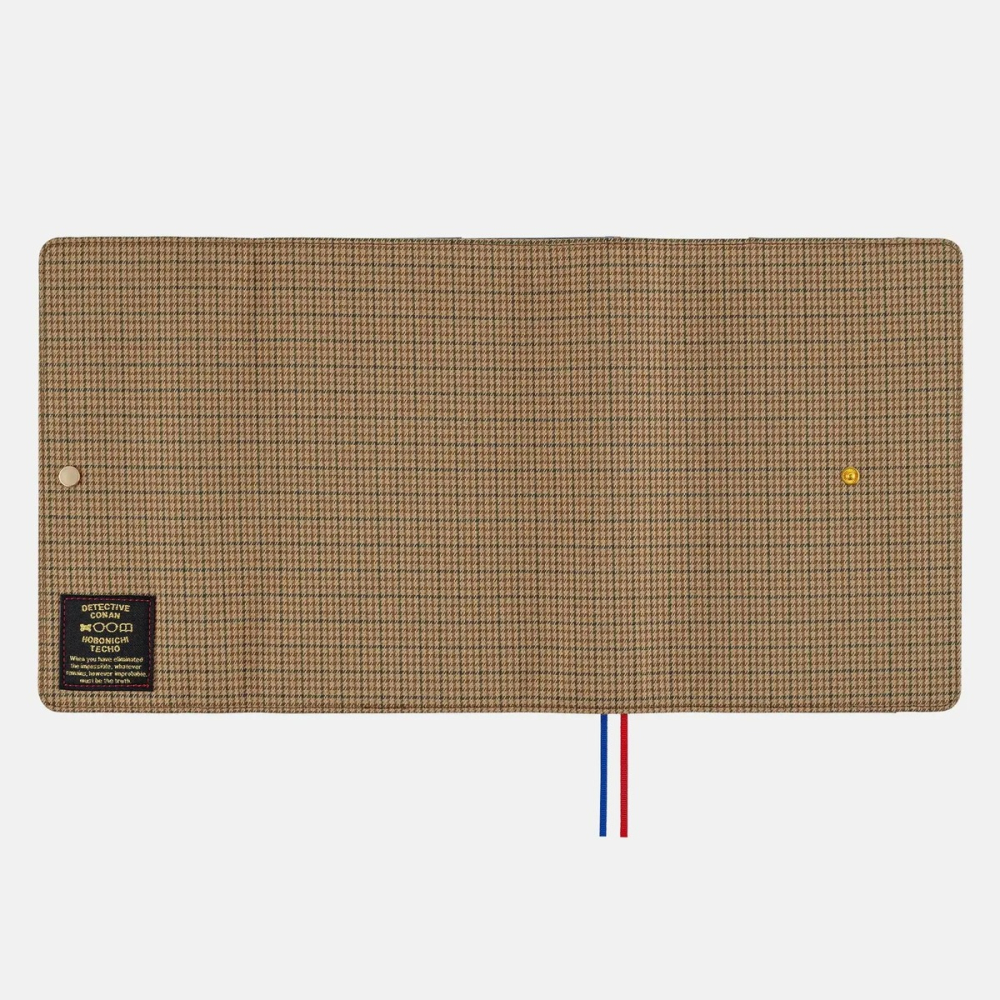 【預購】HOBO日手帳外皮 A5大本 名偵探柯南 Case Closed! HOBO手帳 三折書衣書皮-細節圖7