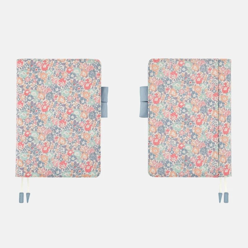 【現貨】HOBO日手帳外皮 A5大本 Michelle 英國Liberty Fabrics HOBO手帳 書皮 書衣-細節圖5