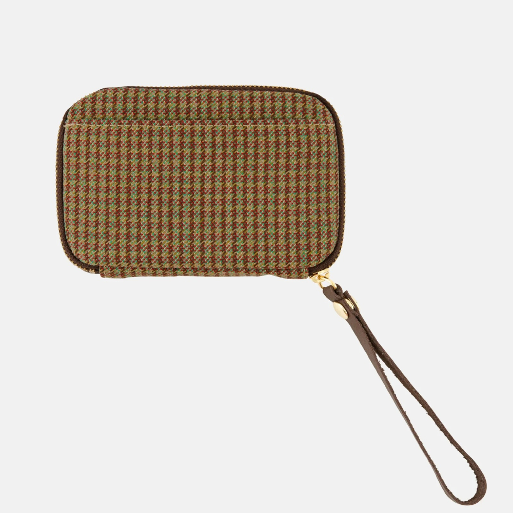 【現貨】HOBO日 收納包 (口袋版)  駝色格紋 Gentle Plaid 零錢包 鑰匙包 襯衫面料系列 手帳週邊-細節圖7