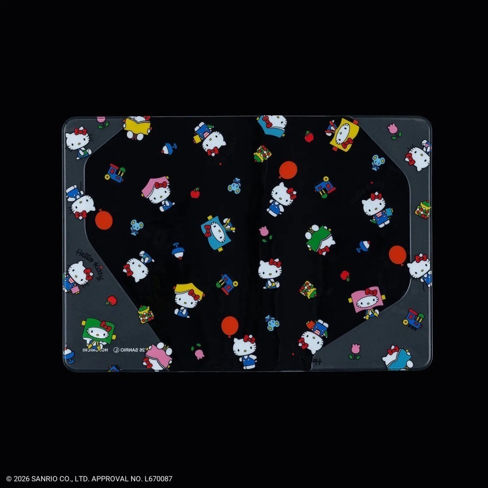 【預購】HOBO日手帳週邊 A6 Cover on Cover HELLO KITTY 歡樂時光 印花書套保護套2027-細節圖4