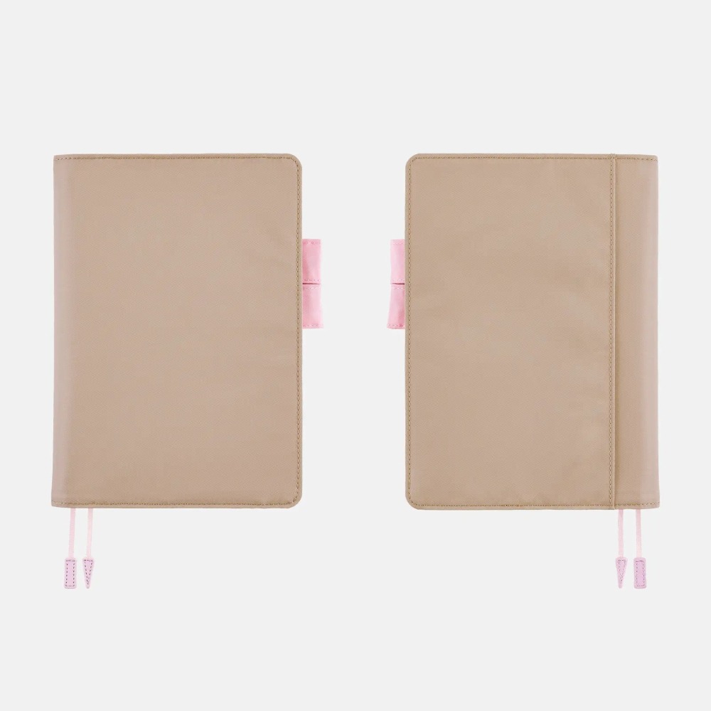 【預購】HOBO日手帳外皮 A5大本 Chiffon Greige 雪紡灰米色 純色系列 書皮 書衣 2027-細節圖6