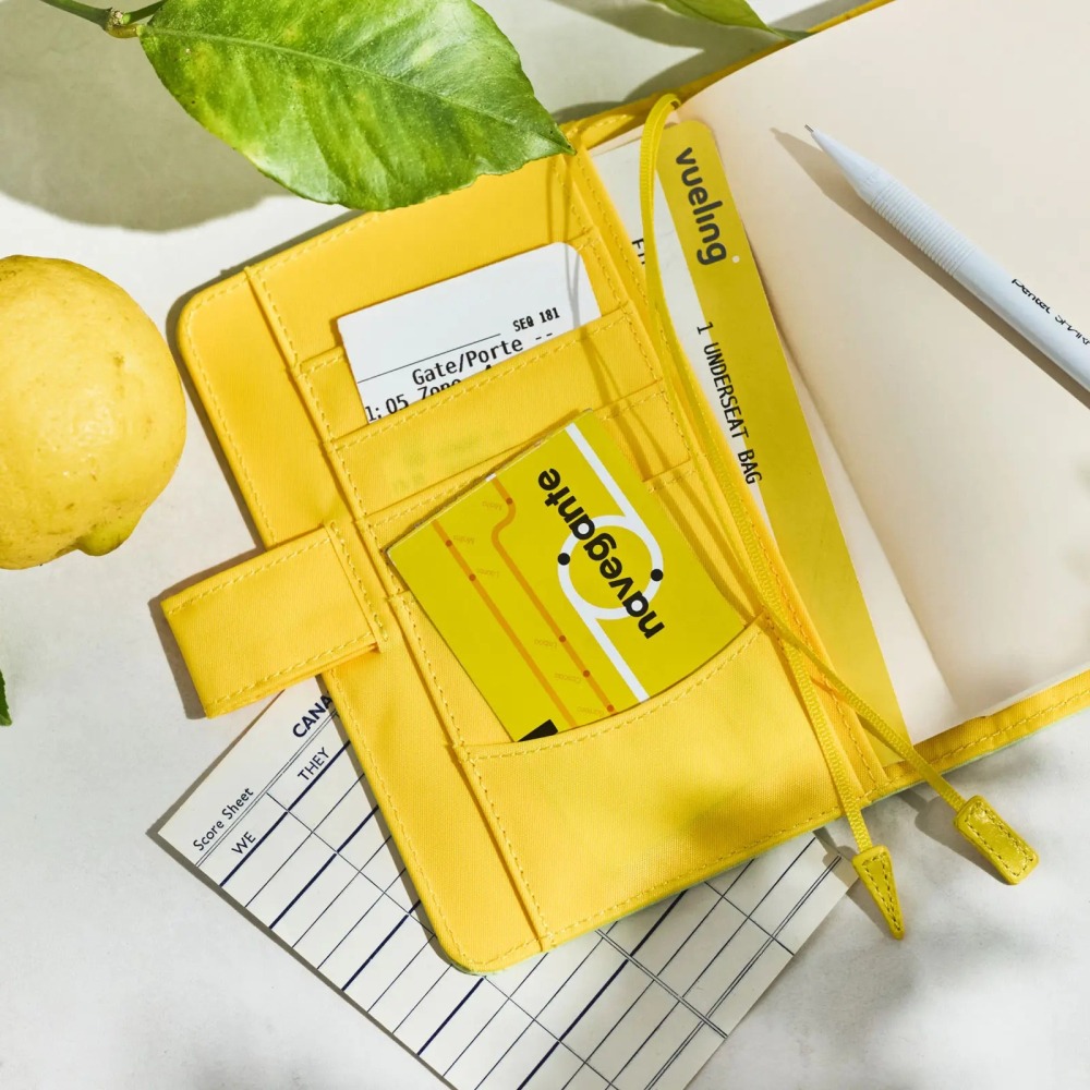 【預購】HOBO日手帳外皮 A6文庫本 Fresh Citron 清新香櫞 純色系列 書皮書衣 2027-細節圖3