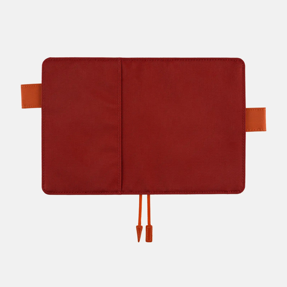 【預購】HOBO日手帳外皮 A6文庫本 Bordeaux Terracotta 酒紅陶土 純色系列 書皮書衣 2027-細節圖7