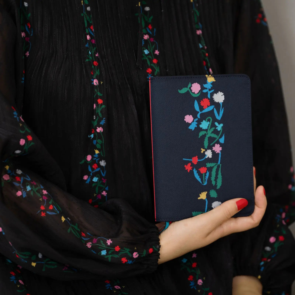 【預購】HOBO日手帳外皮 A6文庫本 渡邉良重 Petit Bloom 小花綻放 書皮書衣 2027-細節圖4