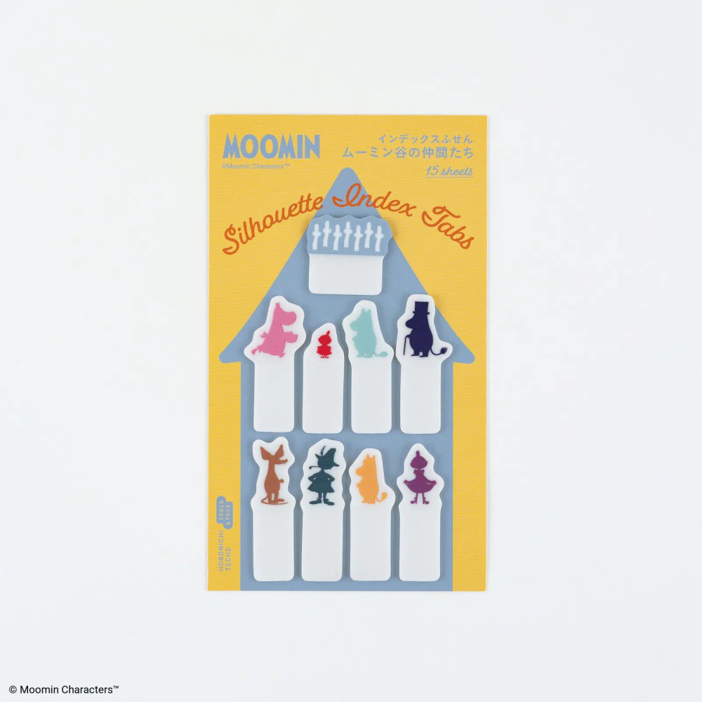 【預購】HOBO日手帳 Moomin 姆明谷夥伴們 索引便利貼 FUSEN 嚕嚕米 2027 HOBO手帳週邊-細節圖2