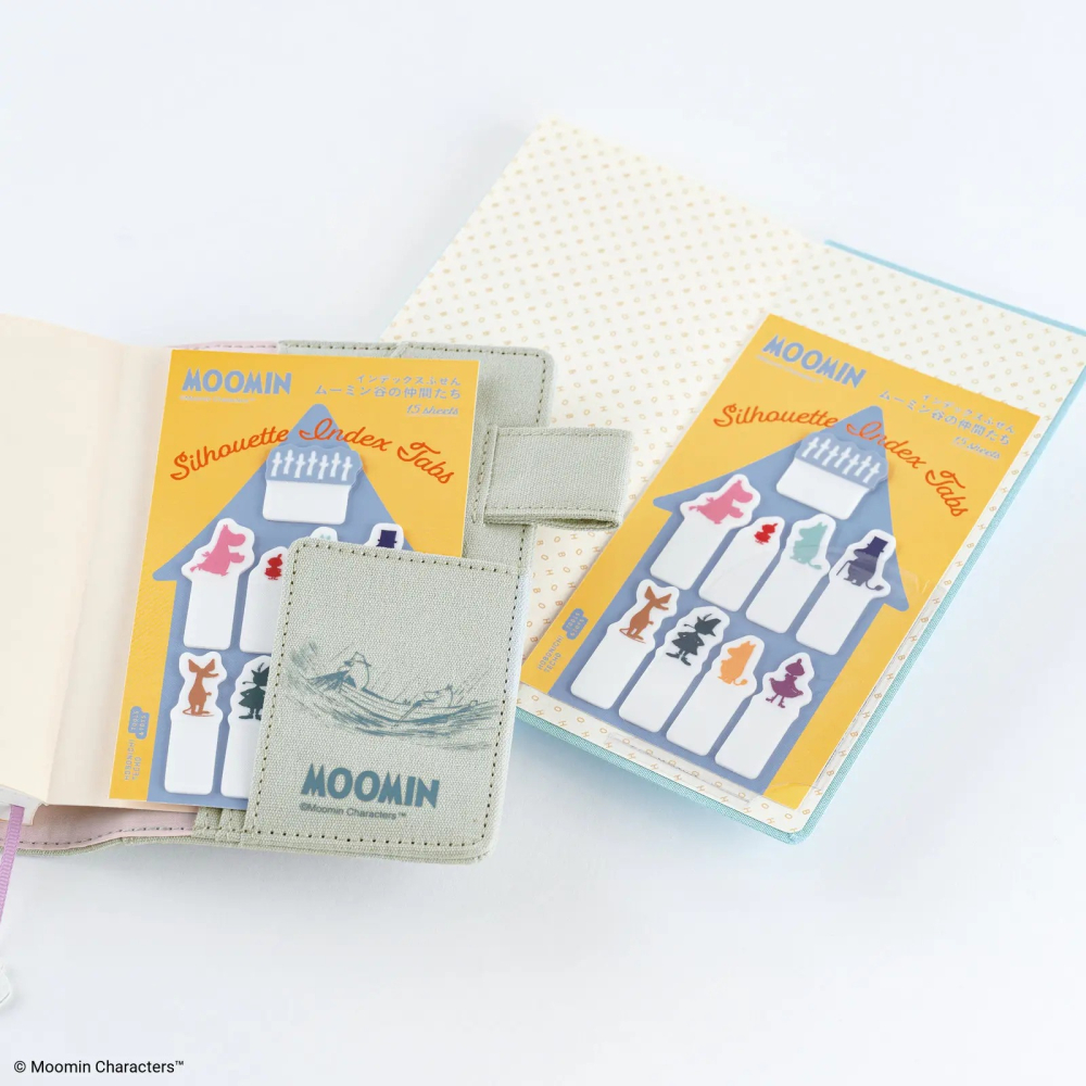 【預購】HOBO日手帳 Moomin 姆明谷夥伴們 索引便利貼 FUSEN 嚕嚕米 2027 HOBO手帳週邊-細節圖5