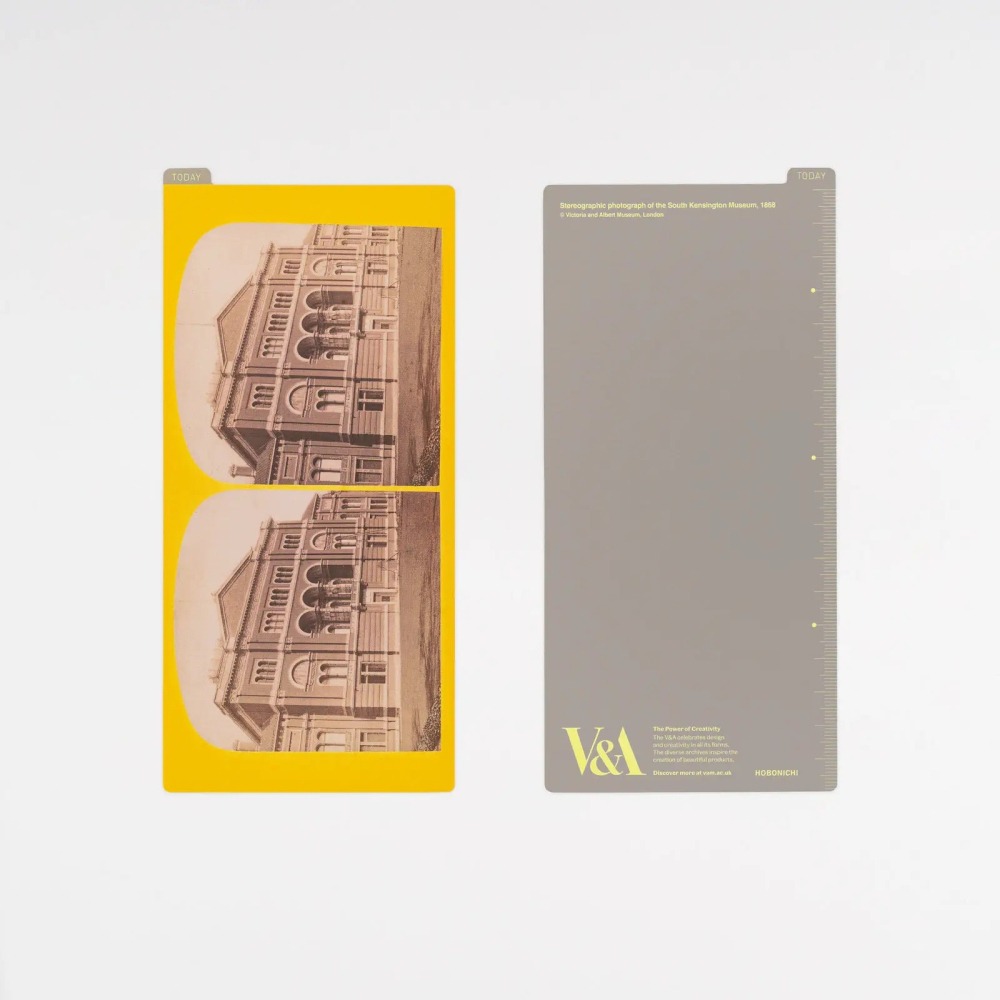 【預購】HOBO日手帳 墊板尺 V&A博物館典藏系列 (A6/weeks/A5 三種尺寸) 2027 HOBONICHI-細節圖5