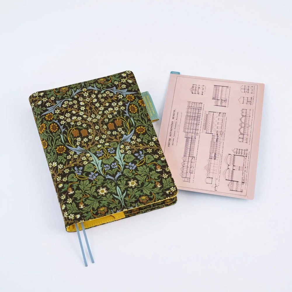 【預購】HOBO日手帳 墊板尺 V&A博物館典藏系列 (A6/weeks/A5 三種尺寸) 2027 HOBONICHI-細節圖8